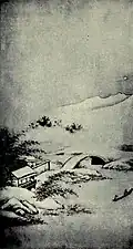 Landscape in snow, between 1476 and 1559. Published in Encyclopædia Britannica, 11th Ed., Vol. 15, 1911, page 176.