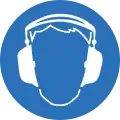 Ear protection must be worn