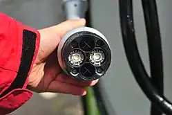 CHAdeMO plug
