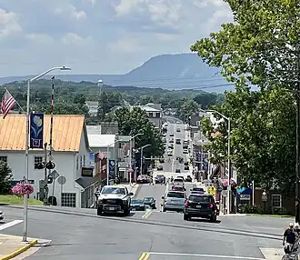 Downtown Luray in July 2025