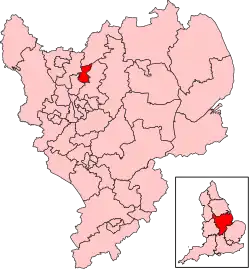Map of constituency