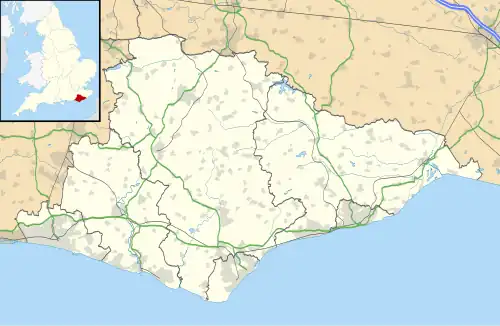 Crowborough is located in East Sussex