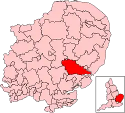 Map of constituency