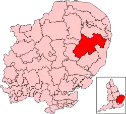 Map of constituency