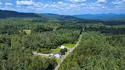 View of Easton Town Hall from the south