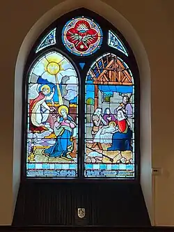 Stained glass window