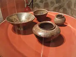 Ceramic bowls of Carchi culture (800-1500)