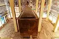 Ramesses I's sarcophagus in tomb KV16