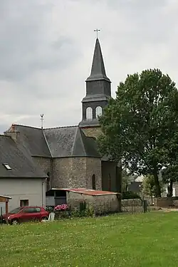 The church in Vildé-Guingalan