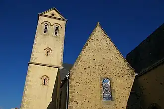 The church of Saint Vigor, in Neau