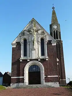 The church in Villers-Plouich