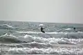 Kitesurfer in El Mèdano