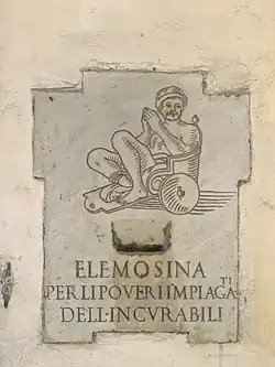 Elemosiniera for public charity