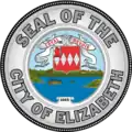 Official seal of Elizabeth, New Jersey