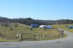 Elliott Road in the township's northwestern corner