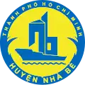 Official seal of Nhà Bè district