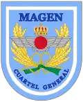 Emblem of the General Air Warfare Command (MAGEN)