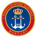 Emblem of the Maritime Action Force Units Command in Cartagena (MARCART)