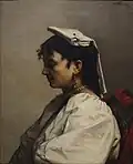 Young Woman in a Costume from Capri (undated, Musée des Beaux-Arts de Mulhouse)