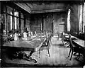 Jan Goedeljee: Reading room, University Library. Glass negative, circa 1880.