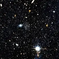 Dwarf galaxy Eridanus II, imaged by the Hubble Space Telescope.