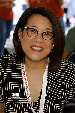 Lee at the 2024 Texas Book Festival