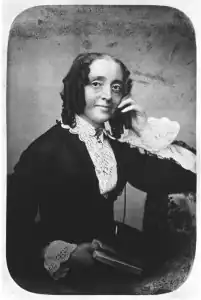 Ernestine Rose, pioneer worker for women's rights, member of first NWSA executive committee.[69]