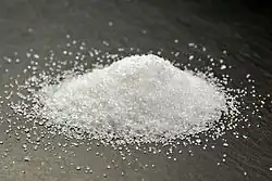 Crystals of erythritol
