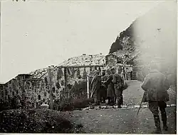 Archduke Leopold Salvator inspecting the Corno works