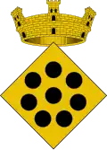 Coat of arms of Sant Guim de la Plana