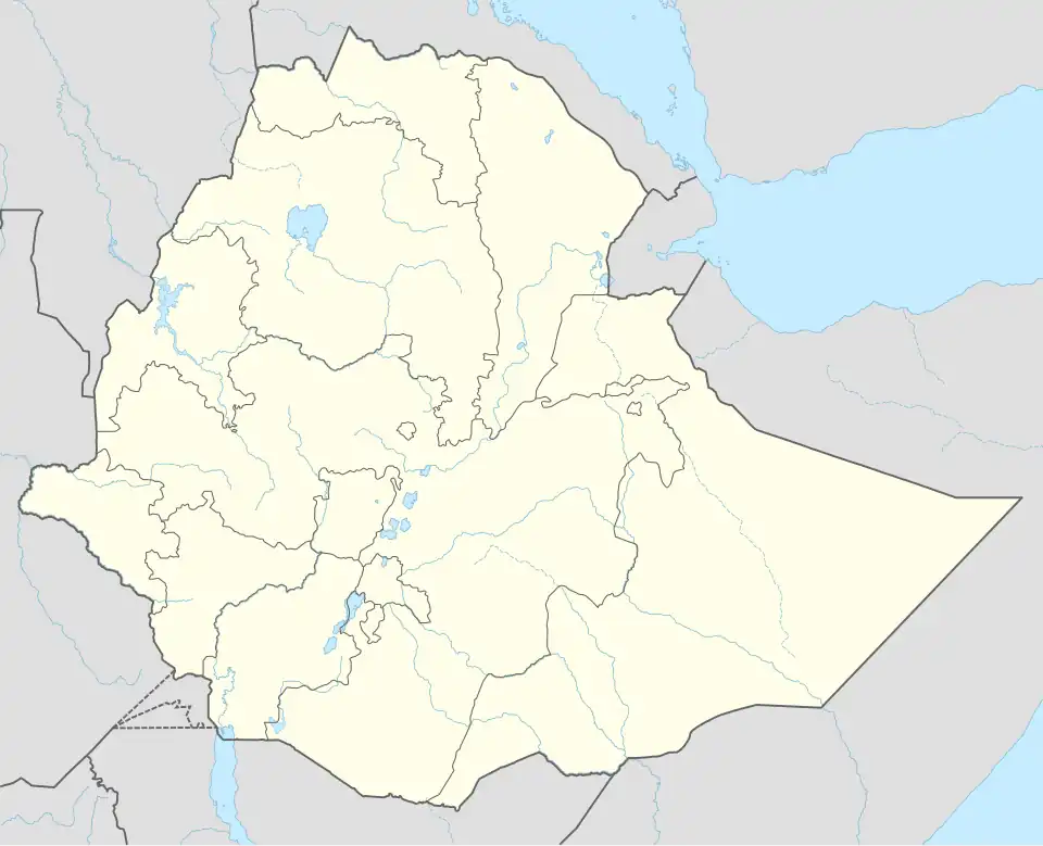 Bishoftu ቢሾፍቱ is located in Ethiopia