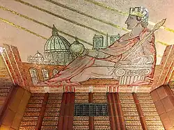 Europe mosaic detail