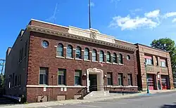 Eveleth Auditorium and Fire Department
