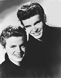 Phil and Don Everly in 1958