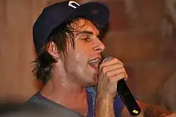 Trey Pearson performing in 2010 with Everyday Sunday