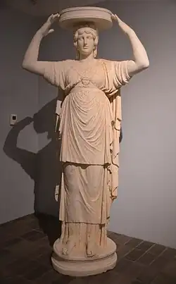 Torlonia Caryatid in the Eleusis type