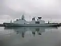 HDMS Iver Huitfeldt at Århus, January 2012.