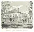Alfred Erskine Brush residence built in 1828 and demolished in 1890s.