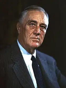 Head shot of Roosevelt, 62, who has graying hair and faces the camera.