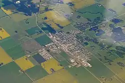 Aerial image of Fairview from July 2016.