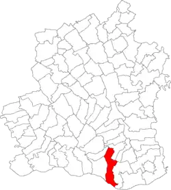 Location in Teleorman County