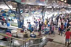 Stalls inside the Farmer's Market