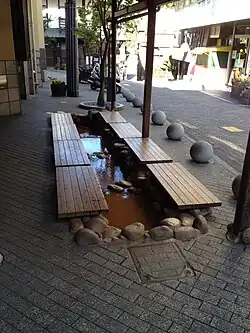 Public foot bath Arima Onsen