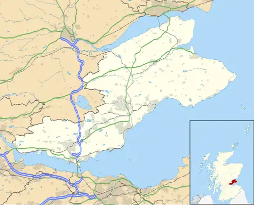 Torryburn is located in Fife