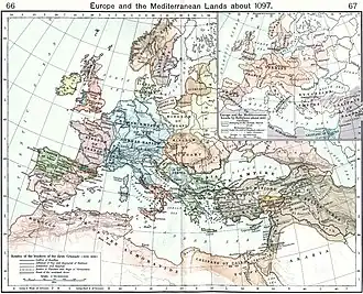 Europe in 1097