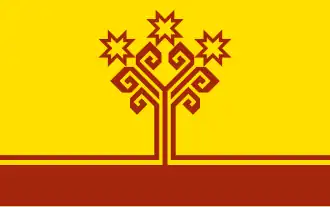 Flag of Chuvash Republic — Chuvashia