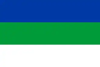 Flag of Komi Republic