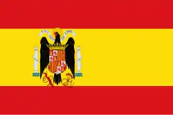 Flag of Spain under Franco (1938–1945),