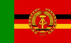 Service flag for ships and boats of the Border Brigade Coast