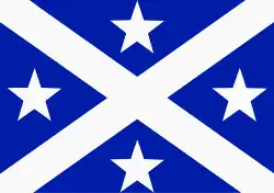 Flag of the Kingdom of Abemama (April 1884 – June 1884)